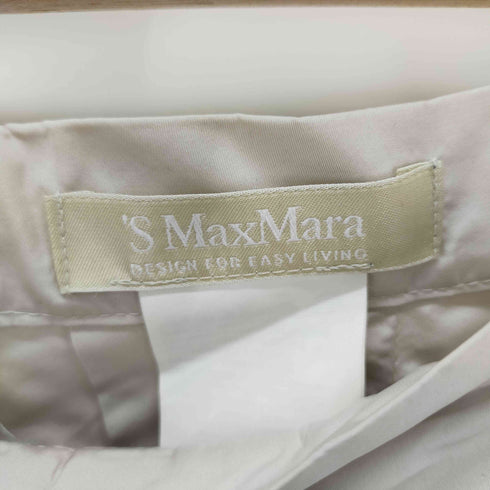 エスマックスマーラ S Max Mara シルク混フレアスカート レディース 42