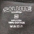 フメイ SALUTE プリント クルーネック 半袖Tシャツ メンズ JPN:M