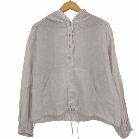 ビュルデサボン bulle de savon LINEN washer anorak パーカー レディース FREE