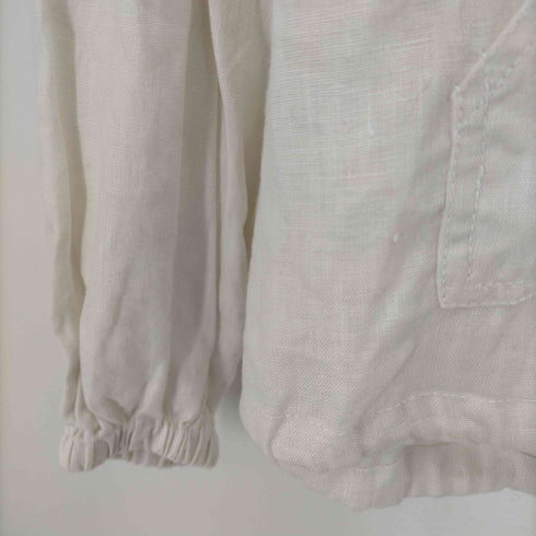 ビュルデサボン bulle de savon LINEN washer anorak パーカー レディース FREE