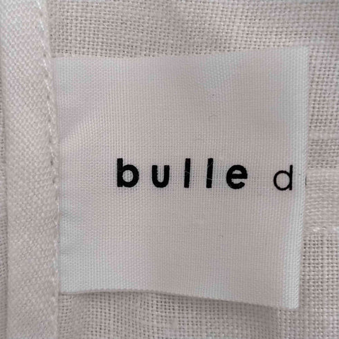 ビュルデサボン bulle de savon LINEN washer anorak パーカー レディース FREE