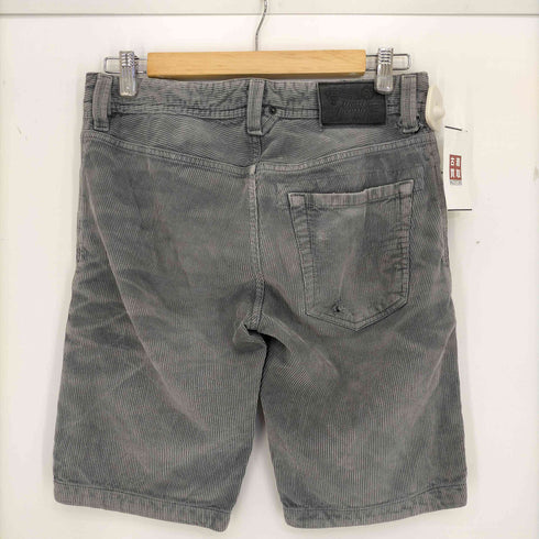 ディーゼル DIESEL CHI LARKS SHORT コーデュロイ ボタンフライ ダメージハーフパンツ メンズ 28