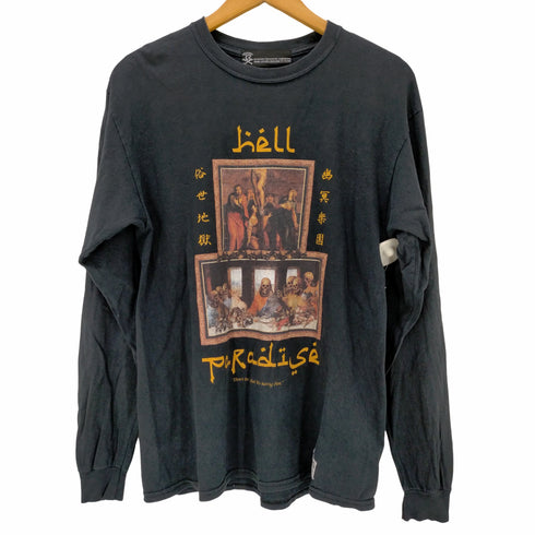 フルギ SABBAT13 HELL プリント 長袖Tシャツ メンズ