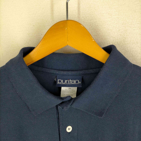 ピューリタン PURITAN ポケット付きポロシャツ ボックスシルエット メンズ 3XL