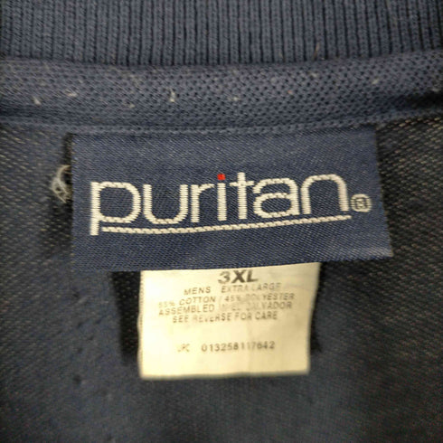 ピューリタン PURITAN ポケット付きポロシャツ ボックスシルエット メンズ 3XL