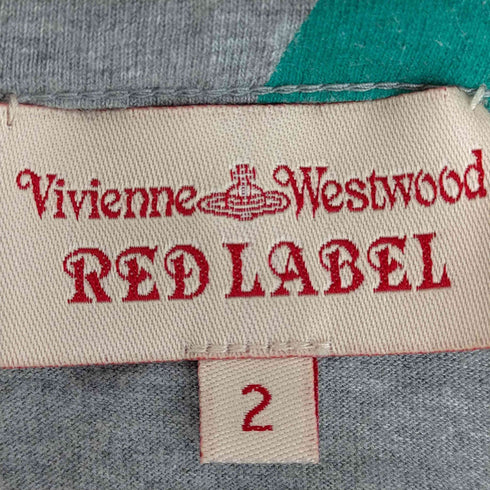 ヴィヴィアンウエストウッドレッドレーベル Vivienne Westwood RED LABEL リボンロゴ刺繍 ドットS/S TEE レディース 2