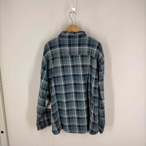 ビューグルボーイ Bugle Boy ヘビーフランネルチェックシャツ 両フラップ ボックスシルエット メンズ 2XL