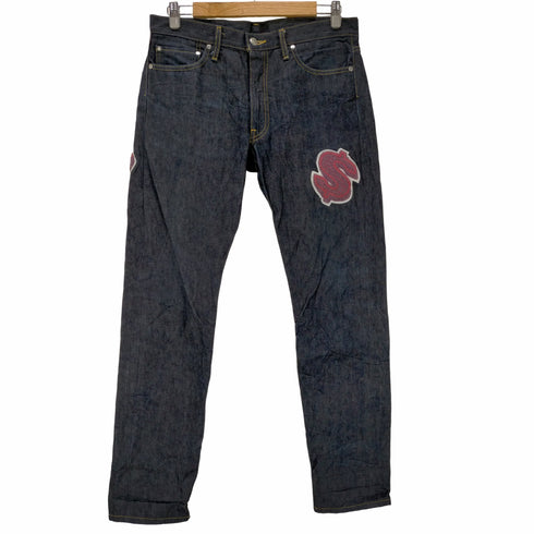 ビリオネアボーイズクラブ Billionaire Boys Club ワッペン デニムパンツ メンズ JPN:S