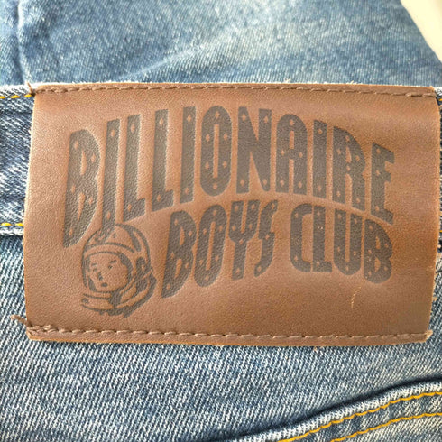 ビリオネアボーイズクラブ Billionaire Boys Club ダメージ加工 プリント デニムパンツ メンズ US:30-31
