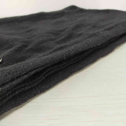 カシミヤ CASHMERE カシミヤ50% マフラー ストール ブラック レディース ONE SIZE