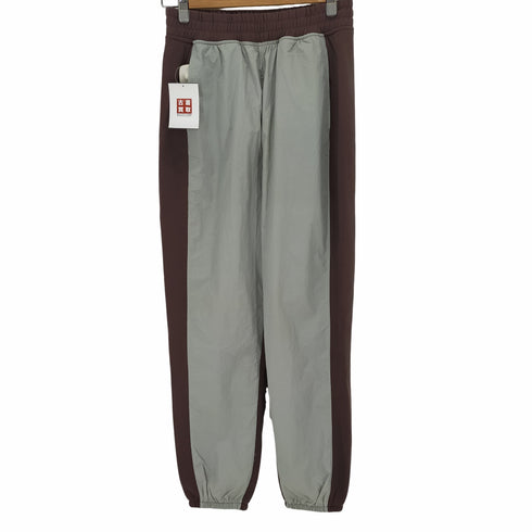 ザラ ZARA ナイロン切替スウェットパンツ レディース JPN:M