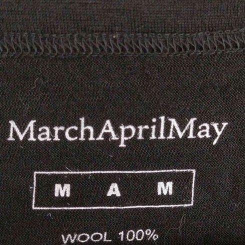 MarchAprilMay ウール 変形カットソー レディース ONE SIZE