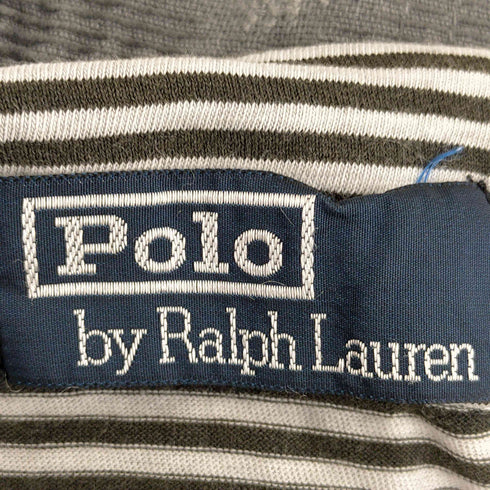 ポロバイラルフローレン Polo by RALPH LAUREN ボーダー コットンポロシャツ メンズ JPN:M
