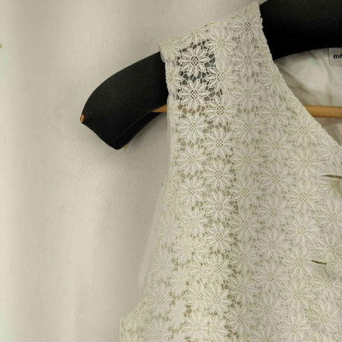 MILANO CLASSE 花柄 レース ノースリーブベスト レディース 9AR
