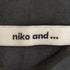 ニコアンド Niko and... ブロッキングシャカブルゾン レディース FREE