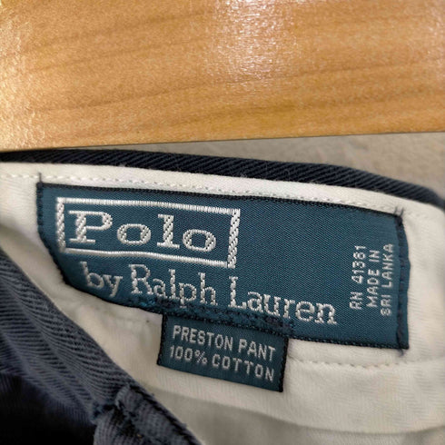 ポロバイラルフローレン Polo by RALPH LAUREN 90-00s バックスモールポニー刺繍 PRESTON PANT コインポケット ノータックチノパンツ メンズ 32/32