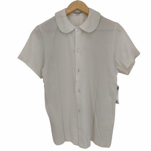 ローブドシャンブルコムデギャルソン robe de chambre COMME des GARCONS 90-00s 丸襟 半袖シャツ レディース
