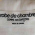 ローブドシャンブルコムデギャルソン robe de chambre COMME des GARCONS 90-00s 丸襟 半袖シャツ レディース