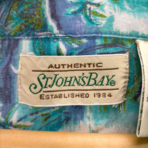 セントジョンズベイ ST.JOHNS BAY レディース規格 アロハシャツ メンズ import:L