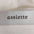 アシエット ASSIETTE 裾レース ワイドシャツブラウス レディース 1