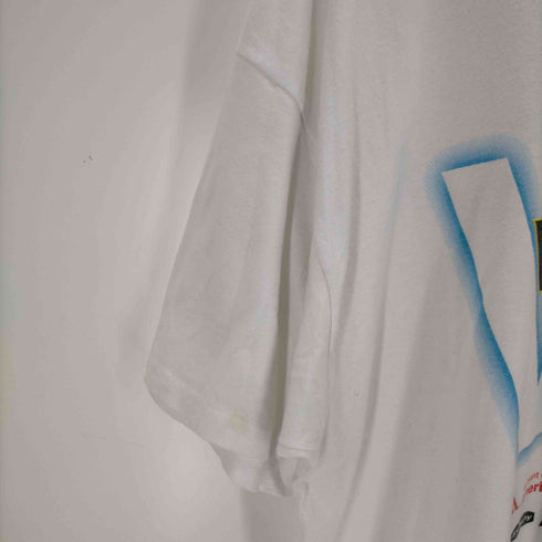 ヘインズ Hanes 企業プリントクルーネックTシャツ メンズ JPN:XL