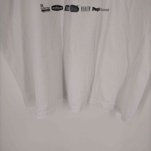 ヘインズ Hanes 企業プリントクルーネックTシャツ メンズ JPN:XL