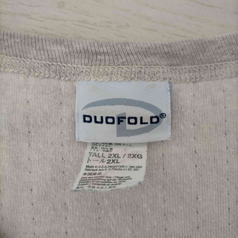 デュオフォード duofold 00S スウェットカットソー メンズ 2XL