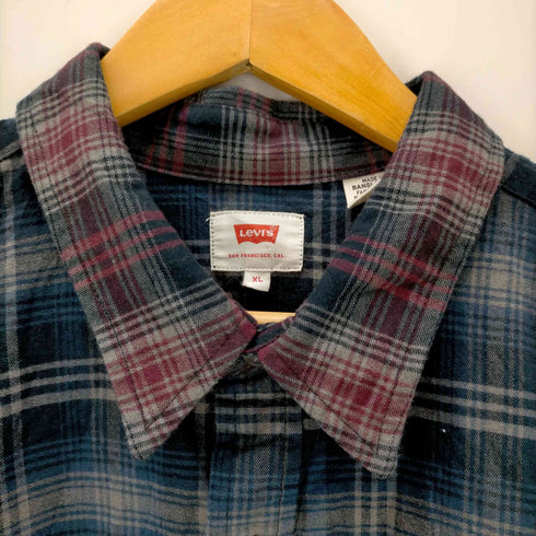 リーバイス Levis チェック柄 長袖シャツ メンズ JPN:XL