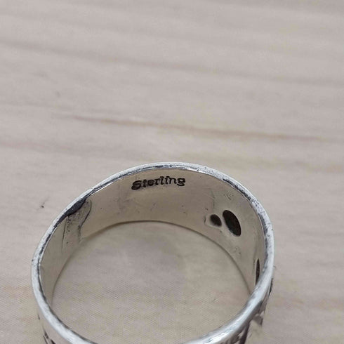 スターリング STERLING インディアンジュエリー リング メンズ 17号