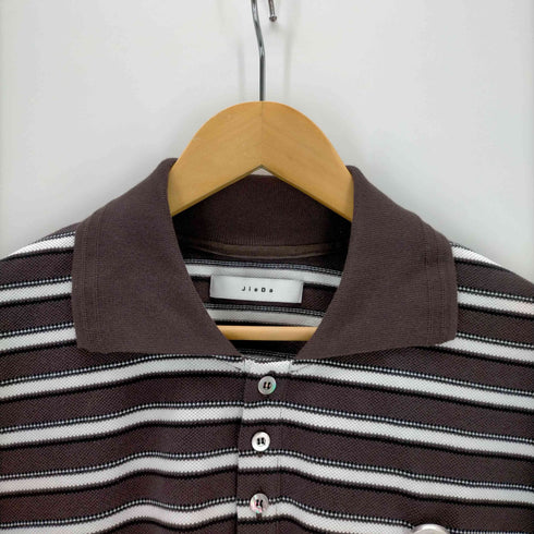ジエダ Jieda BORDER KANOKO POLO S/S メンズ JPN:1