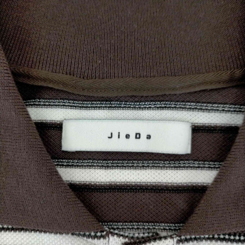 ジエダ Jieda BORDER KANOKO POLO S/S メンズ JPN:1