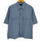 ユナイテッドアローズグリーンレーベルリラクシング UNITED ARROWS green label relaxing コットン シルク ボイル Wパッチポケット シャツ メンズ JPN:M