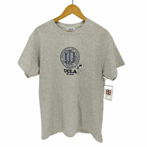 ピーナッツ PEANUTS キャラクタープリント クルーネック S/S Tシャツ メンズ JPN:M