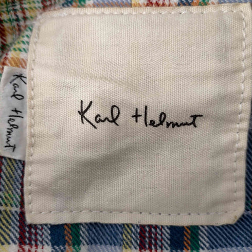 カールヘルム Karl Helmut 襟コーデュロイ ダック地 ハンティングジャケット レディース