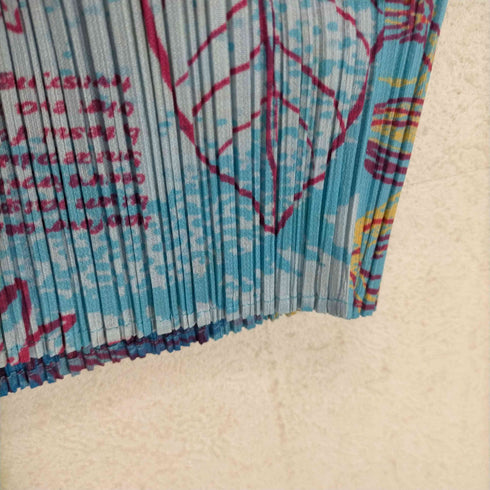プリーツプリーズイッセイミヤケ PLEATS PLEASE ISSEY MIYAKE 07SS 総柄プリーツタンクトップ レディース JPN:S