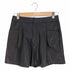 ザラ ZARA フェイクレザーショーツ ショートパンツ レディース M