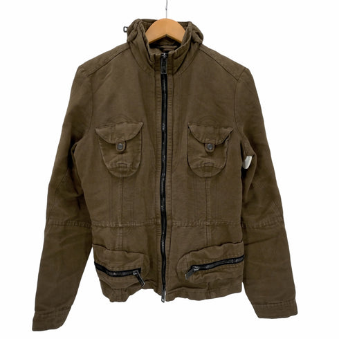 バーバリー BURBERRY Y2K ミリタリージャケット レディース import:S