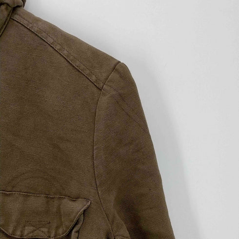 バーバリー BURBERRY Y2K ミリタリージャケット レディース import:S