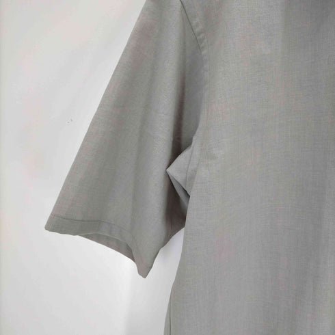 ユナイテッドアローズグリーンレーベルリラクシング UNITED ARROWS green label relaxing ドライエステル オープンカラー シャツ -防シワ・吸水速乾- メンズ JPN:L