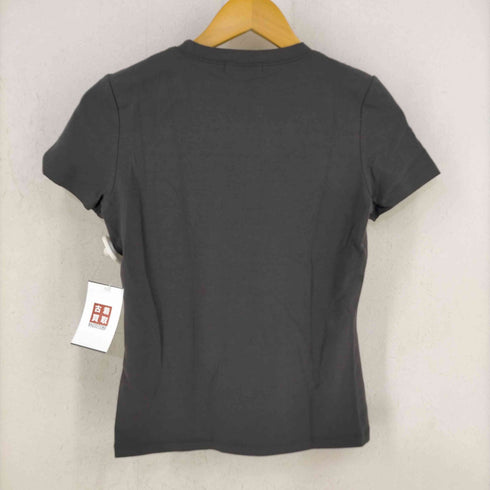 カルバンクラインジーンズ Calvin Klein Jeans フロントラメロゴ ストレッチTシャツ ピチT Y2K レディース import:M