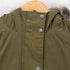 バブアー Barbour ファーフード ダウンコート レディース UK:8