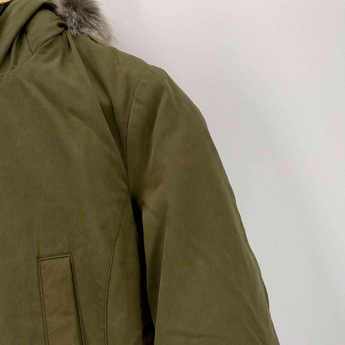 バブアー Barbour ファーフード ダウンコート レディース UK:8