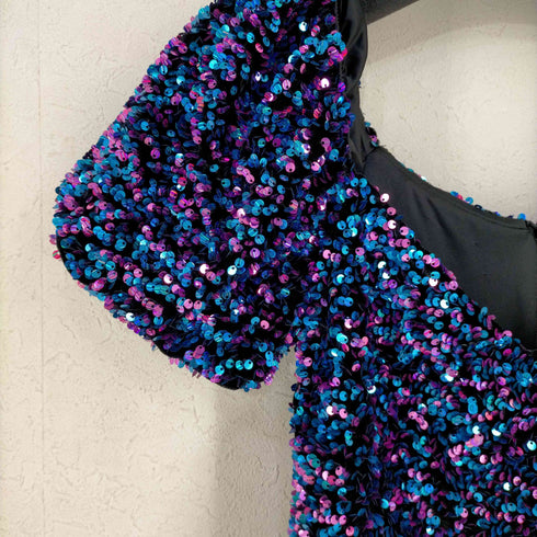 ザラ ZARA Sequin Mini Dress レディース JPN:M