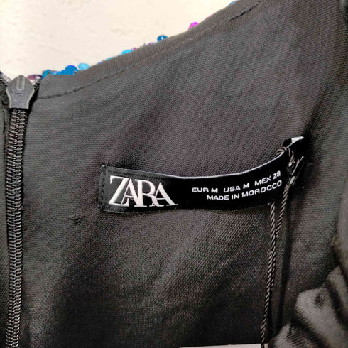 ザラ ZARA Sequin Mini Dress レディース JPN:M