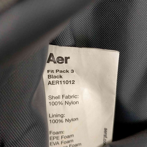 エアー AER Active Collection Fit Pack 3 X-PAC バックパック メンズ