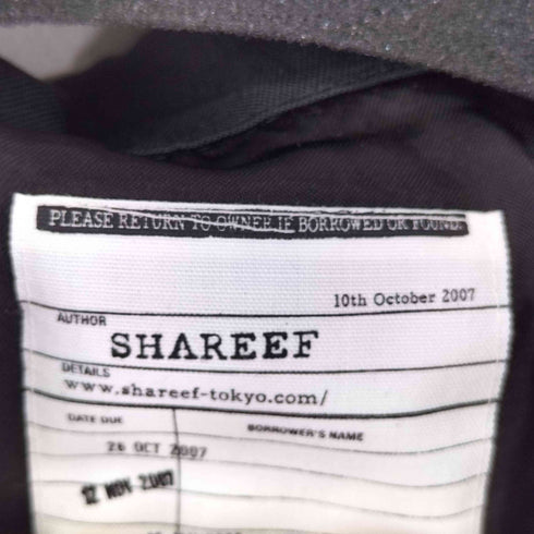 シャリーフ SHAREEF BODY BAG VEST BLOUSON メンズ 3