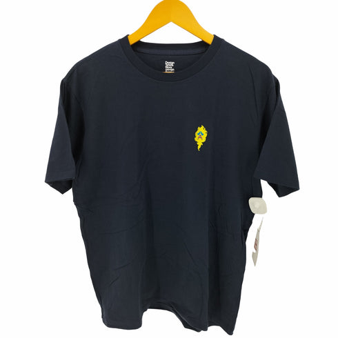 デザインティーシャツストアグラニフ Design Tshirts Store graniph キャラクター 刺繍 クルーネック S/S Tシャツ メンズ JPN:L