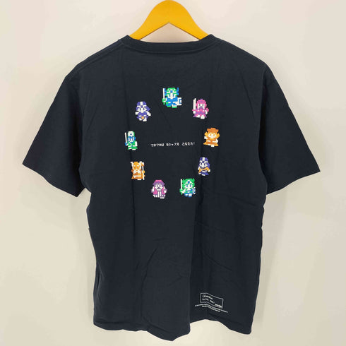 デザインティーシャツストアグラニフ Design Tshirts Store graniph キャラクター 刺繍 クルーネック S/S Tシャツ メンズ JPN:L
