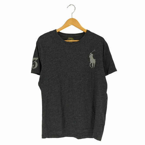 ポロラルフローレン POLO RALPH LAUREN CUSTOM SLIM FIT ビッグポニー刺繍 クルーネックTシャツ メンズ import:L