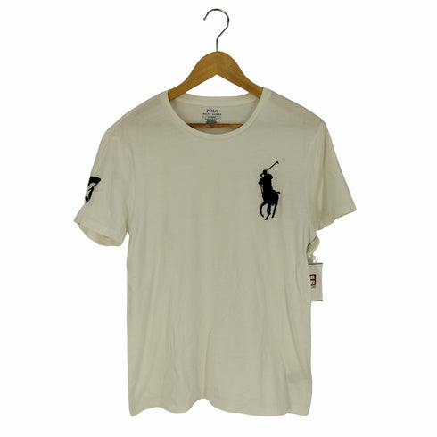 ポロラルフローレン POLO RALPH LAUREN CUSTOM SLIM FIT ビッグポニー刺繍 クルーネックTシャツ メンズ import:M